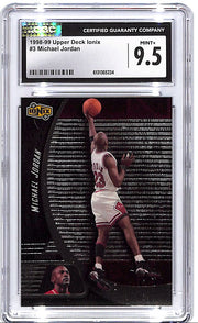 1998-99 Upper Deck Ionix Michael Jordan #3 CGC 9.5 Bulls