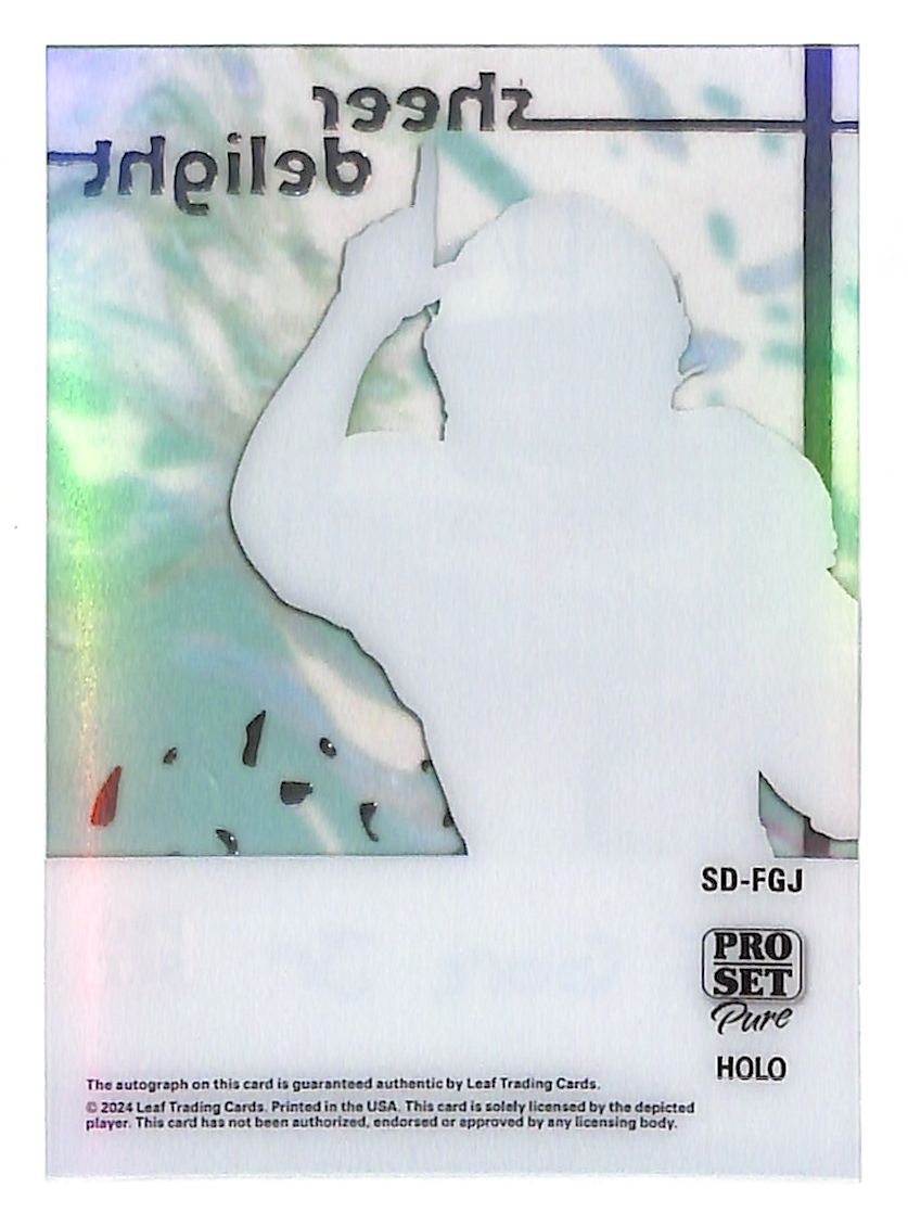 2024 Frank Gore Jr. Pro Set Pure Sheer Delight Autograph #13/15