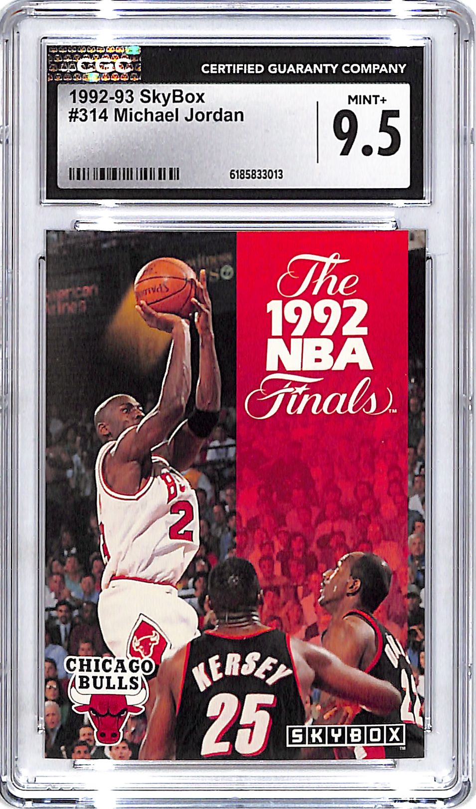 1992-93 SkyBox Michael Jordan Finals #314 CGC 9.5 Bulls