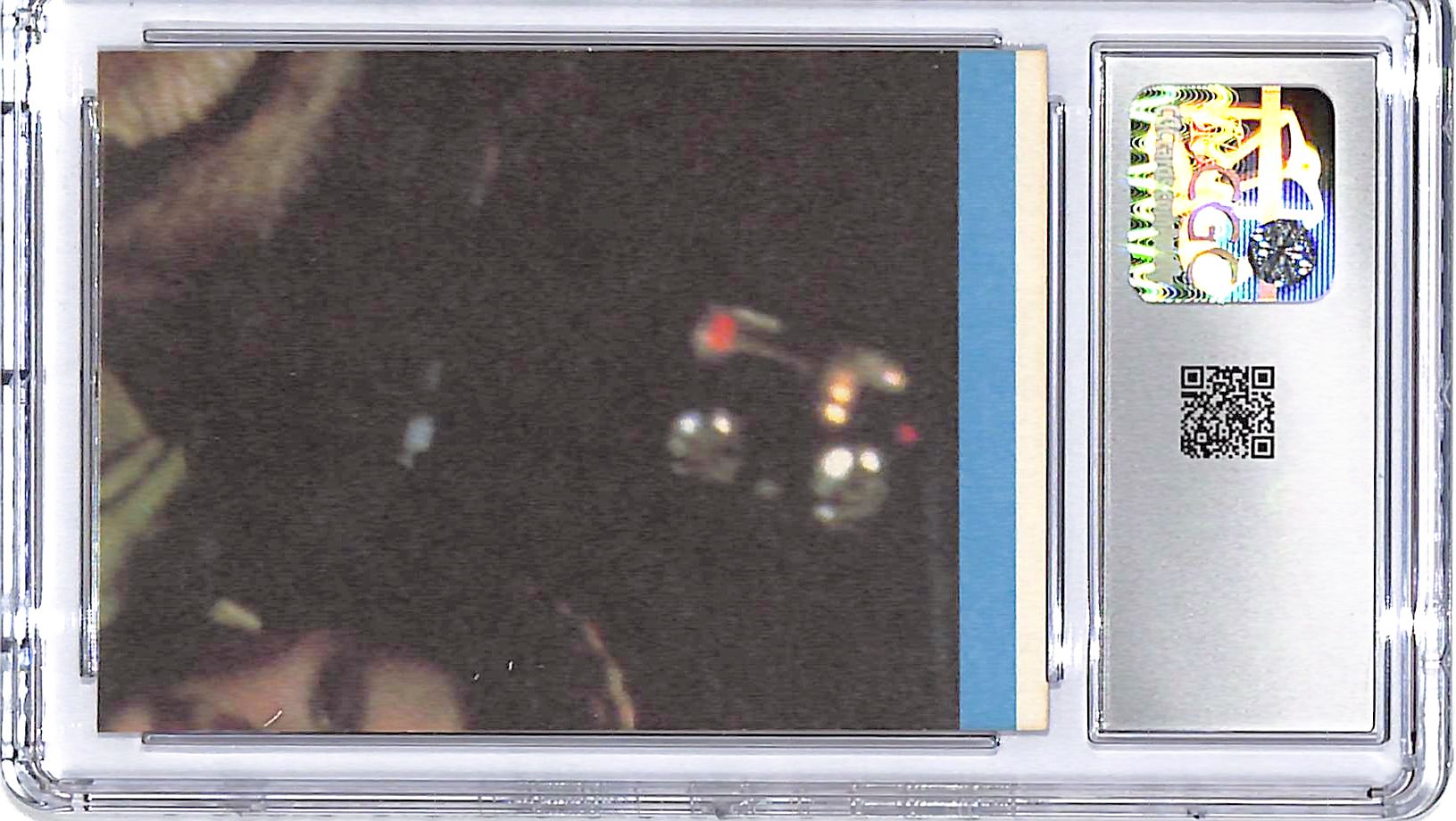1983 Topps Star Wars Return of the Jedi Series 1 Jabba the Hutt Sticker Purple #4 CGC 8