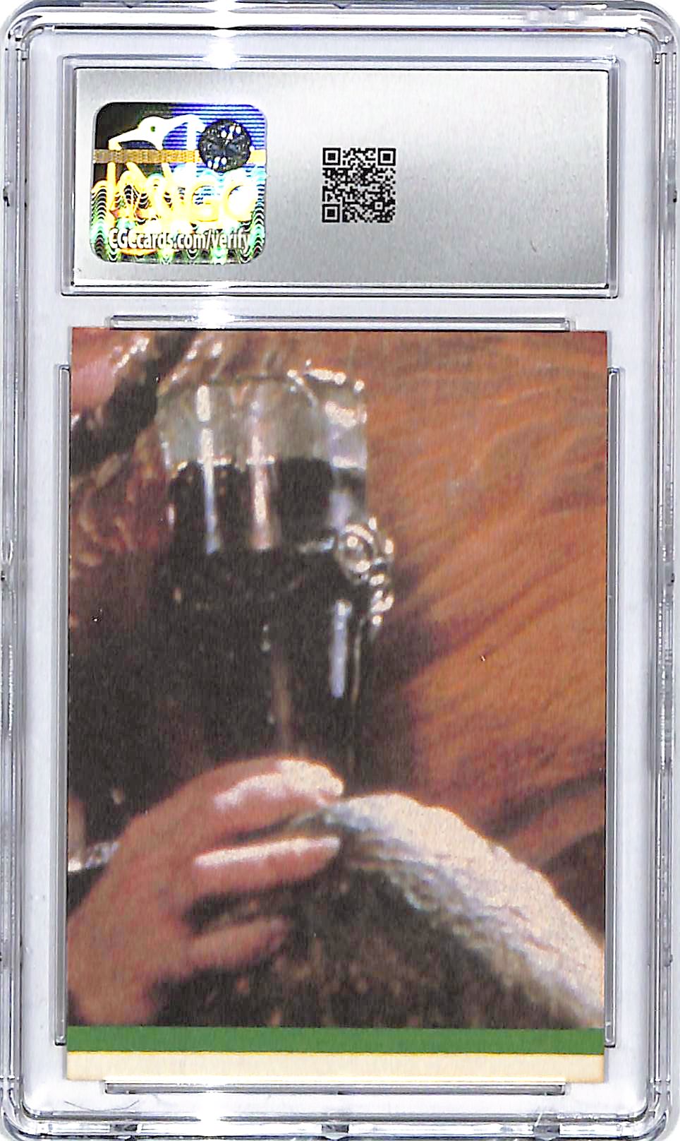 1983 Topps Star Wars Return of the Jedi Series 2 R2 and Ewoks Sticker #53 CGC 8
