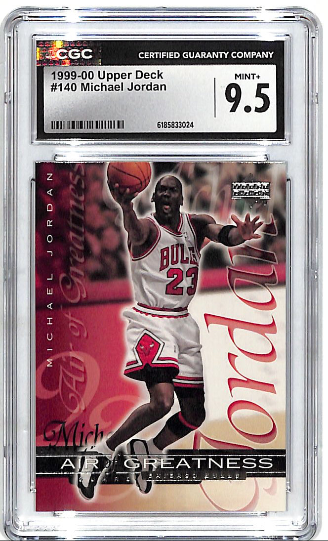 1999-00 Upper Deck Michael Jordan #140 CGC 9.5 Bulls
