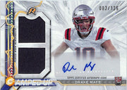 2024 Topps Resurgence Drake Maye Auto Autograph Rookie RC Patch Jersey /125 Patriots