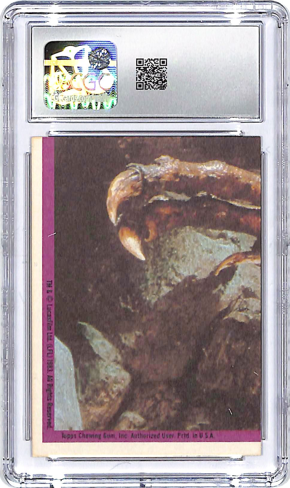 1983 Topps Star Wars Return of the Jedi Series 2 See-Threepio Sticker #38 CGC 8