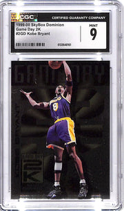 1999-00 Skybox Dominion Kobe Bryant Game Day 2k CGC 9 Lakers