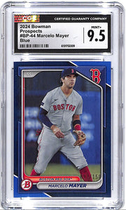 2024 Bowman Marcelo Mayer Prospect Blue Rookie /150 CGC 9.5 Red Sox