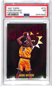 1997-98 Topps Kobe Bryant Fantastic 15 PSA 7 Lakers
