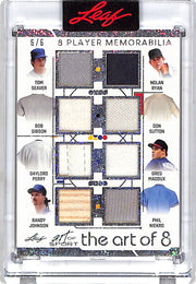 2026 Leaf Art of Sport Seaver Gibson Perry Johnson Ryan Sutton Maddux Niekro Patch Jersey /6