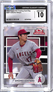 2022 Topps International Trading Card Day Shohei Ohtani CGC 10 Angels