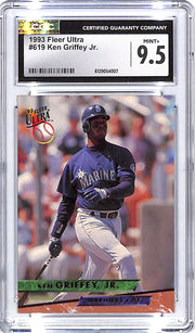 1993 Fleer Ultra Ken Griffey Jr #619 CGC 9.5 Mariners