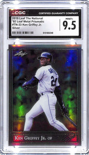 2019 Leaf The National Ken Griffey Jr Silver CGC 9.5 Mariners