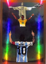 2026 Leaf Metallic Imaginations Lionel Messi #13 Gold /99 Argentina