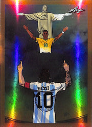 2026 Leaf Metallic Imaginations Lionel Messi #13 Gold /99 Argentina