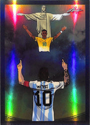 2026 Leaf Metallic Imaginations Lionel Messi #13 Blue /49 Argentina