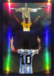 2026 Leaf Metallic Imaginations Lionel Messi #13 Blue /49 Argentina