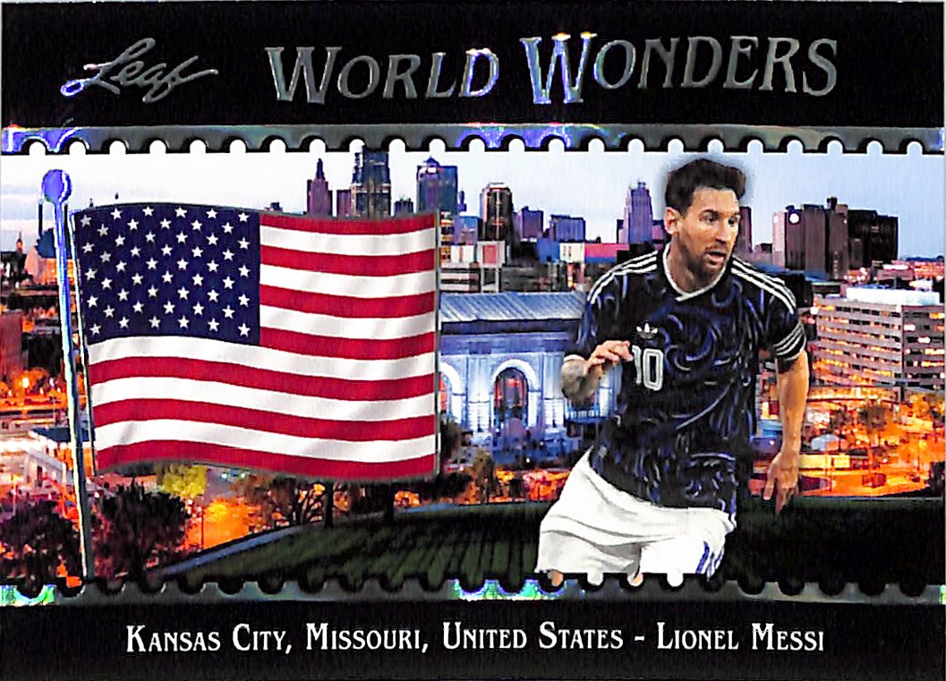 2026 Leaf World Wonders Lionel Messi #7 Argentina
