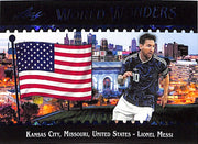 2026 Leaf World Wonders Lionel Messi Blue /49 Argentina