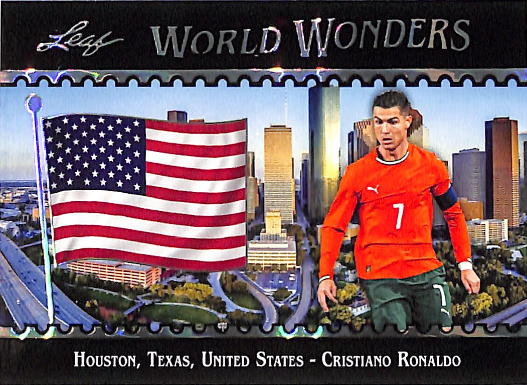 2026 Leaf World Wonders Cristiano Ronaldo Portugal