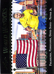 2026 Leaf World Wonders Neymar Jr Green /10 Brazil