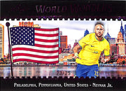 2026 Leaf World Wonders Neymar Jr Purple /25 Brazil