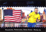 2026 Leaf World Wonders Neymar Jr Blue /49 Brazil