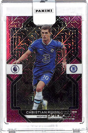 2022-23 Prizm Premier League Christian Pulisic Pink Mojo /11 Chelsea USA