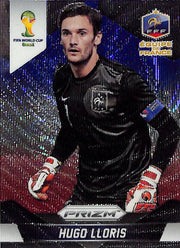 2014 Prizm World Cup Hugo Lloris Red White Blue Wave #75 France
