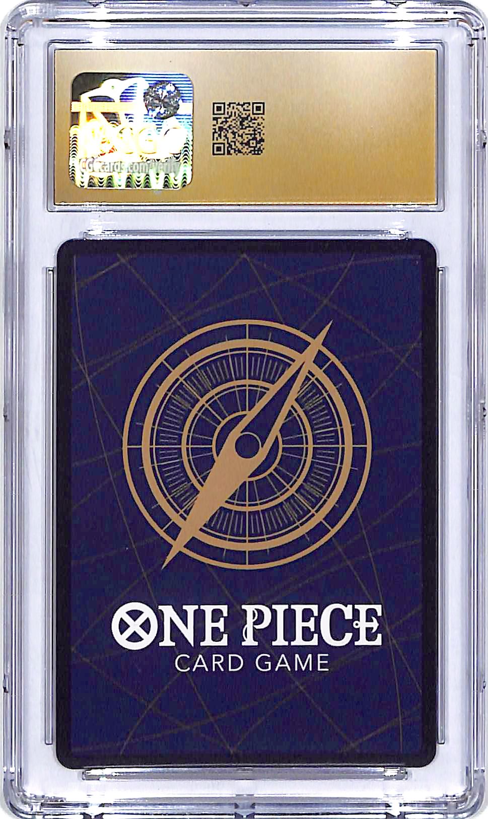 One Piece The Azure Sea's Seven OP14 Jinbe 049 Super Rare CGC 10 Pristine